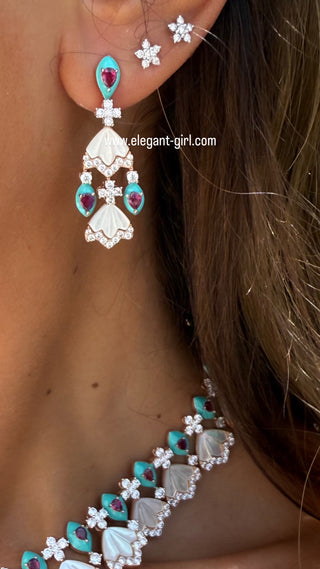 THE RUBY TURQUOISE SHELL SET