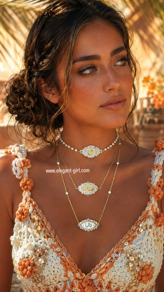 ✨ DREAM COAST LIGHT PEARLS Choker