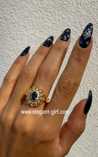 THE ROYAL ONE BLUE SAPPHIRE RING