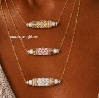 Imperial Pink Pearl Classic Necklace