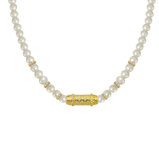 PEARL GOLD ANDALUSIA CHOKER