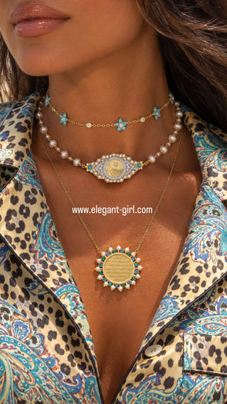 ✨ DREAM COAST LIGHT PEARLS Choker