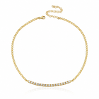 ONE LINE DIAMOND CHOKER