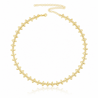 GOLD SPIKE CHOKER - ELEGANT GIRLS