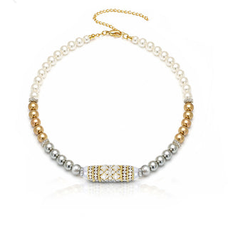 IMPERIAL PEARLS OMBRE CHOKER
