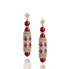 IMPERIAL RED EARRING