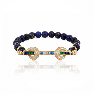 THE POWER LAPIS MAGICAL BAGUETTE BRACELET - ELEGANT GIRLS