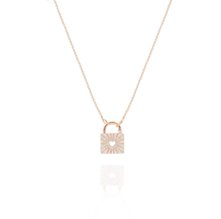 DOUBLE SIDE LOCK NECKLACE