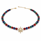 MULTI STONES  STAR CHOKER