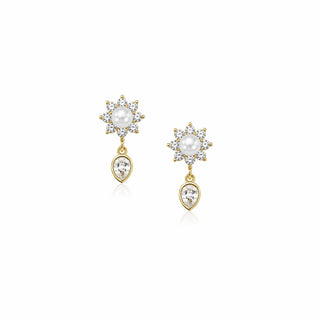 PEAR FLOWER SOFT TEAR EARRING