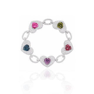 Royale Prism Heart Bracelet - ELEGANT GIRLS