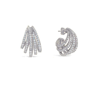 THE DIAMOND SMALL LAYERS EARRING