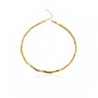 DOUBLE CRAFTED SNAKE SKIN ANKLET