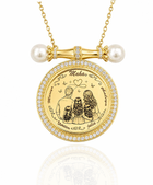 The Pearl Bar Family Necklace