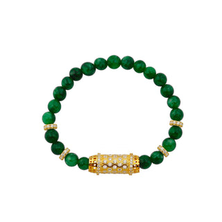 GOLD GREEN ANDALUSIA BRACELET