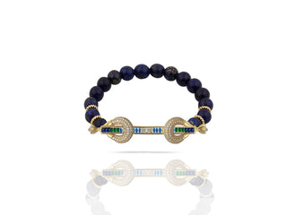 THE POWER LAPIS MAGICAL BAGUETTE BRACELET