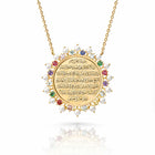 Ayat Al Kursi Rainbow Pearl Necklace
