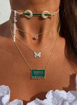 SAUDI NAME NECKLACE