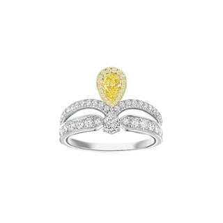 JOUI YELLOW TEAR RING