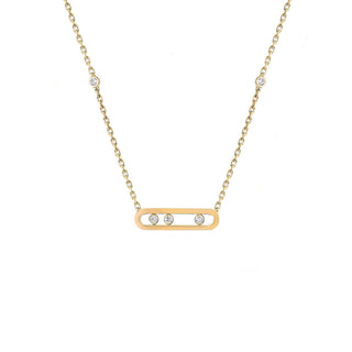 GOLD BABY MOVE NECKLACE