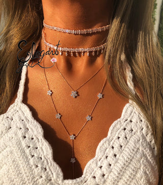 NEW MARQUISE CHOKER ROSE GOLD