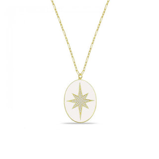STAR DUST NECKLACE WHITE