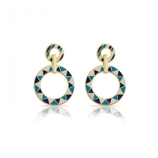 THE ARCH EARRING MIX BLUE