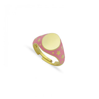 STARS ENAMEL  RING