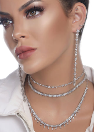 NEW MARQUISE CHOKER SILVER