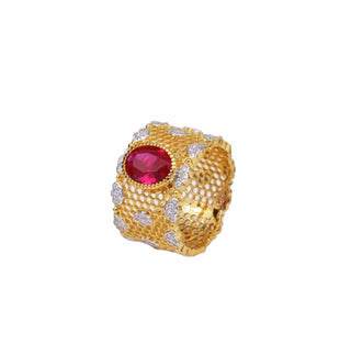 THE LUXURY RUBY STONE RING