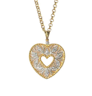 THE LUXURY HEART LACE NECKLACE