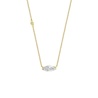 ONE MARQUISE NECKLACE