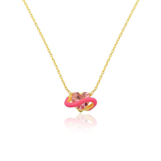PINK DREAM HEART NECKLACE