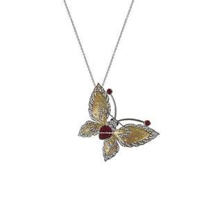 THE LUXURY BUTTERFLY RUBY NECKLACE